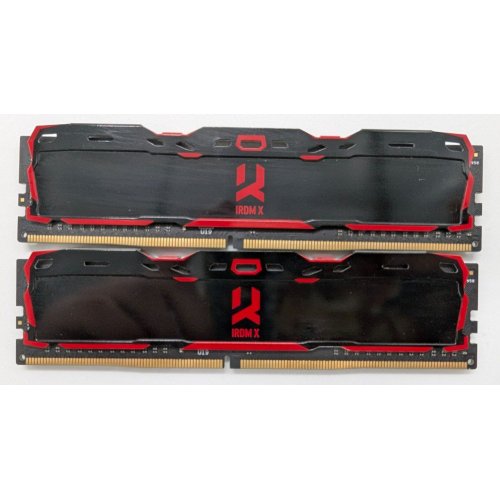 Озу GoodRAM DDR4 16GB (2x8GB) 2666Mhz IRDM X Black (IR-X2666D464L16S/16GDC) (Восстановлено продавцом, 819179) купить в Украине: Киев, Днепр, Харьков, Одесса  | Проверка совместимости, низкая цена, отзывы, характеристики от TELEMART фото