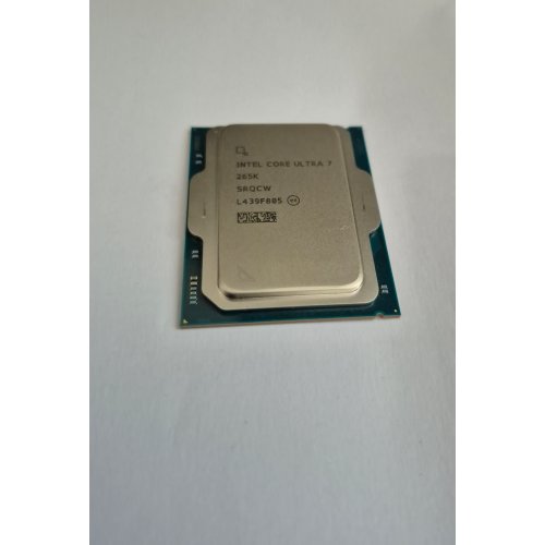 Уценка процессор Intel Core Ultra 7 265K 3.9(5.5)GHz 30MB s1851 Tray (AT8076806412) (Следы использования, 819180) купить в Украине: Киев, Днепр, Харьков, Одесса  | Проверка совместимости, низкая цена, отзывы, характеристики от TELEMART фото