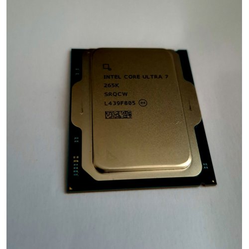 Уценка процессор Intel Core Ultra 7 265K 3.9(5.5)GHz 30MB s1851 Tray (AT8076806412) (Следы использования, 819180) купить в Украине: Киев, Днепр, Харьков, Одесса  | Проверка совместимости, низкая цена, отзывы, характеристики от TELEMART фото