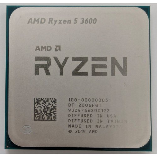 Процесор AMD Ryzen 5 3600 3.6(4.2)GHz 32MB sAM4 Tray (100-000000031) (Відновлено продавцем, 819212) купити в Україні: Київ, Львів, Хмельницький, Тернопіль | Перевірка сумісності, низька ціна, відгуки, характеристики від TELEMART фото