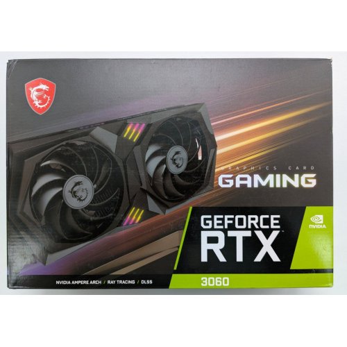 Відеокарта MSI GeForce RTX 3060 GAMING X 12288MB (RTX 3060 GAMING X 12G) (Відновлено продавцем, 819238) купити в Україні: Київ, Львів, Хмельницький, Тернопіль | Перевірка сумісності, низька ціна, відгуки, характеристики від TELEMART фото