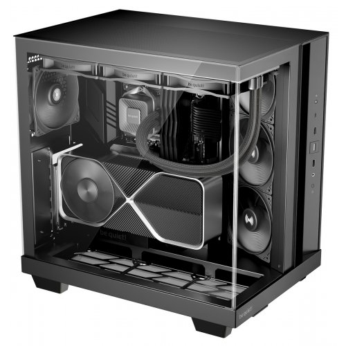 Корпус Be Quiet! Light Base 500 Tempered Glass без БП (BGW83) Black купить в Украине: Киев, Днепр, Харьков, Одесса  | Проверка совместимости, низкая цена, отзывы, характеристики от TELEMART фото