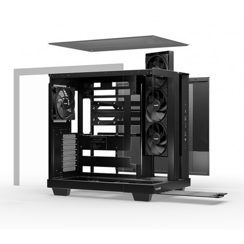 Корпус Be Quiet! Light Base 500 Tempered Glass без БП (BGW83) Black купить в Украине: Киев, Днепр, Харьков, Одесса  | Проверка совместимости, низкая цена, отзывы, характеристики от TELEMART фото