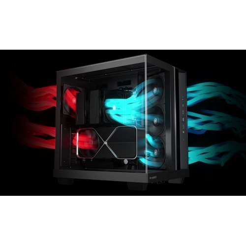 Корпус Be Quiet! Light Base 500 Tempered Glass без БП (BGW83) Black купить в Украине: Киев, Днепр, Харьков, Одесса  | Проверка совместимости, низкая цена, отзывы, характеристики от TELEMART фото