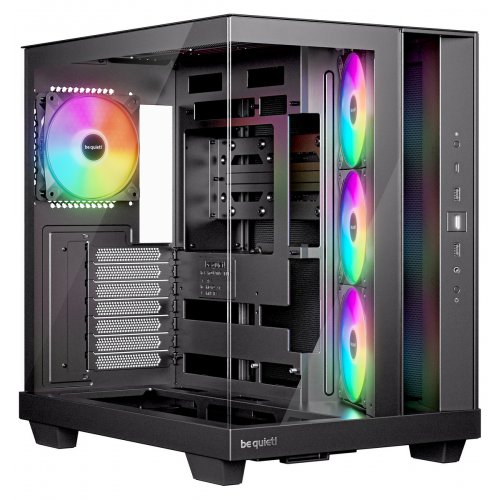 Корпус Be Quiet! Light Base 500 LX Tempered Glass без БП (BGW85) Black купить в Украине: Киев, Днепр, Харьков, Одесса  | Проверка совместимости, низкая цена, отзывы, характеристики от TELEMART фото