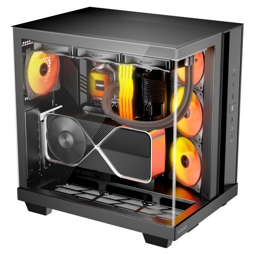 Корпус Be Quiet! Light Base 500 LX Tempered Glass без БП (BGW85) Black купить в Украине: Киев, Днепр, Харьков, Одесса  | Проверка совместимости, низкая цена, отзывы, характеристики от TELEMART фото