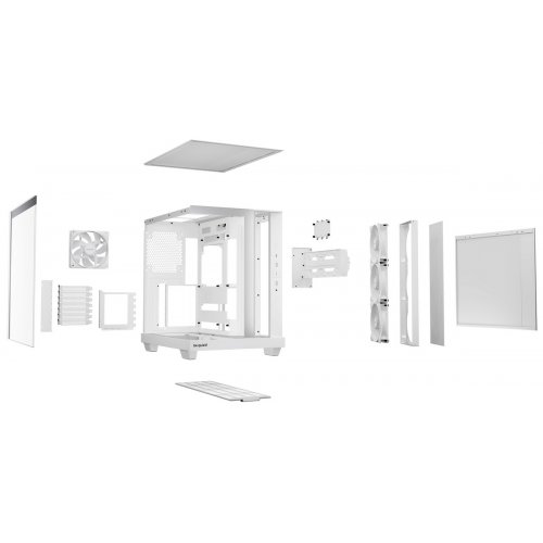 Корпус Be Quiet! Light Base 500 LX Tempered Glass без БП (BGW86) White купить в Украине: Киев, Днепр, Харьков, Одесса  | Проверка совместимости, низкая цена, отзывы, характеристики от TELEMART фото