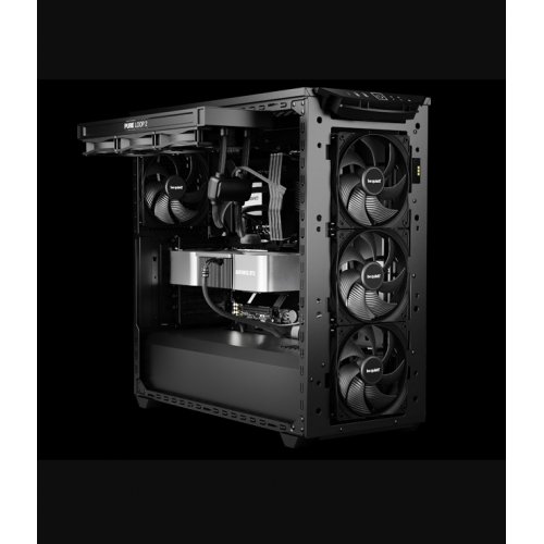 Набор кулеров для корпуса Be Quiet! Pure Wings 3 140mm PWM Triple-Pack (BL139) Black купить в Украине: Киев, Днепр, Харьков, Одесса  | Проверка совместимости, низкая цена, отзывы, характеристики от TELEMART фото