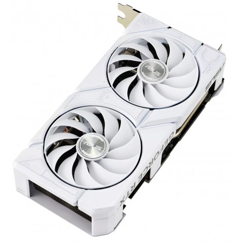 Видеокарта Asus Dual GeForce RTX 4070 SUPER EVO White OC 12228MB (DUAL-RTX4070S-O12G-EVO-WHITE FR) Factory Recertified купить в Украине: Киев, Днепр, Харьков, Одесса  | Проверка совместимости, низкая цена, отзывы, характеристики от TELEMART фото