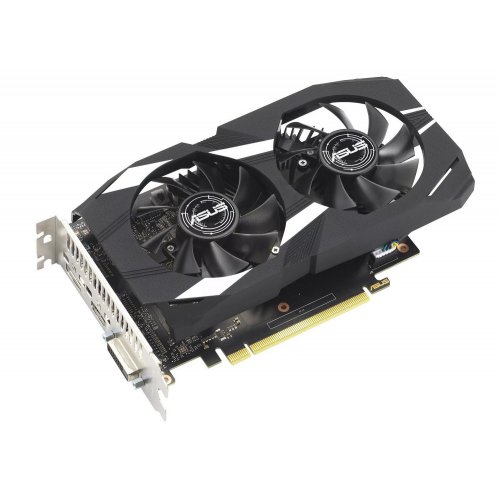 Видеокарта Asus Dual GeForce GTX 1630 4096MB (DUAL-GTX1630-4G FR) Factory Recertified купить в Украине: Киев, Днепр, Харьков, Одесса  | Проверка совместимости, низкая цена, отзывы, характеристики от TELEMART фото