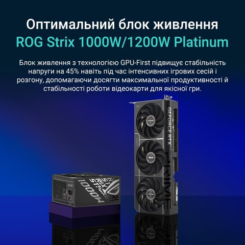 Відеокарта Asus PRIME GeForce RTX 5080 OC 16384MB (PRIME-RTX5080-O16G FR) Factory Recertified купити в Україні: Київ, Львів, Хмельницький, Тернопіль | Перевірка сумісності, низька ціна, відгуки, характеристики від TELEMART фото