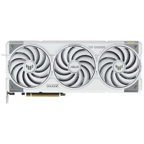 Відеокарта Asus TUF Gaming GeForce RTX 5070 Ti White OC 16384MB (TUF-RTX5070TI-O16G-WHITE-GAMING FR) Factory Recertified купити в Україні: Київ, Львів, Хмельницький, Тернопіль | Перевірка сумісності, низька ціна, відгуки, характеристики від TELEMART фото