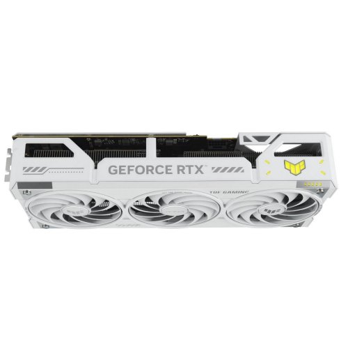 Відеокарта Asus TUF Gaming GeForce RTX 5070 Ti White OC 16384MB (TUF-RTX5070TI-O16G-WHITE-GAMING FR) Factory Recertified купити в Україні: Київ, Львів, Хмельницький, Тернопіль | Перевірка сумісності, низька ціна, відгуки, характеристики від TELEMART фото