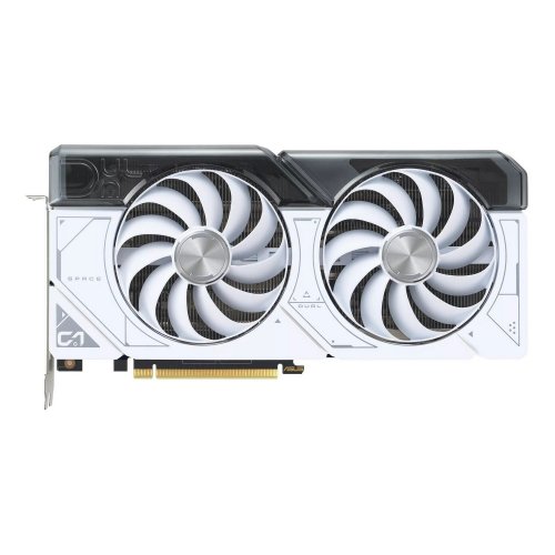 Видеокарта Asus Dual GeForce RTX 4070 SUPER White 12228MB (DUAL-RTX4070S-12G-WHITE FR) Factory Recertified купить в Украине: Киев, Днепр, Харьков, Одесса  | Проверка совместимости, низкая цена, отзывы, характеристики от TELEMART фото