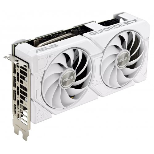 Видеокарта Asus Dual GeForce RTX 4070 EVO White OC 12228MB (DUAL-RTX4070-O12G-EVO-WHITE FR) Factory Recertified купить в Украине: Киев, Днепр, Харьков, Одесса  | Проверка совместимости, низкая цена, отзывы, характеристики от TELEMART фото