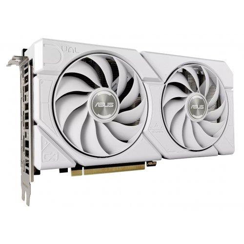 Видеокарта Asus Dual GeForce RTX 4070 EVO White OC 12228MB (DUAL-RTX4070-O12G-EVO-WHITE FR) Factory Recertified купить в Украине: Киев, Днепр, Харьков, Одесса  | Проверка совместимости, низкая цена, отзывы, характеристики от TELEMART фото