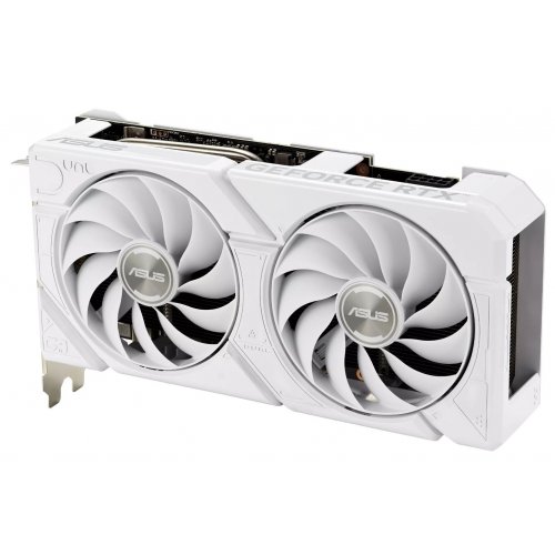Видеокарта Asus Dual GeForce RTX 4070 EVO White OC 12228MB (DUAL-RTX4070-O12G-EVO-WHITE FR) Factory Recertified купить в Украине: Киев, Днепр, Харьков, Одесса  | Проверка совместимости, низкая цена, отзывы, характеристики от TELEMART фото