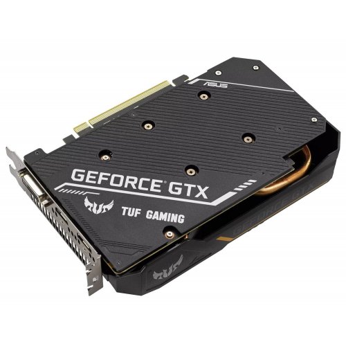 Видеокарта Asus TUF Gaming GeForce GTX 1630 4096MB (TUF-GTX1630-4G-GAMING FR) Factory Recertified купить в Украине: Киев, Днепр, Харьков, Одесса  | Проверка совместимости, низкая цена, отзывы, характеристики от TELEMART фото