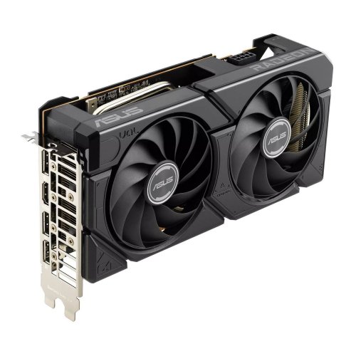 Відеокарта Asus Radeon RX 7600 Dual EVO OC 8192MB (DUAL-RX7600-O8G-EVO FR) Factory Recertified купити в Україні: Київ, Львів, Хмельницький, Тернопіль | Перевірка сумісності, низька ціна, відгуки, характеристики від TELEMART фото