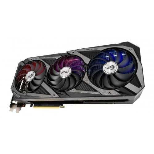 Відеокарта Asus ROG GeForce RTX 3080 STRIX 12288MB (ROG-STRIX-RTX3080-12G-GAMING FR) Factory Recertified купити в Україні: Київ, Львів, Хмельницький, Тернопіль | Перевірка сумісності, низька ціна, відгуки, характеристики від TELEMART фото