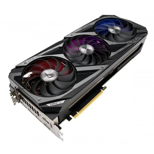 Відеокарта Asus ROG GeForce RTX 3080 STRIX 12288MB (ROG-STRIX-RTX3080-12G-GAMING FR) Factory Recertified купити в Україні: Київ, Львів, Хмельницький, Тернопіль | Перевірка сумісності, низька ціна, відгуки, характеристики від TELEMART фото
