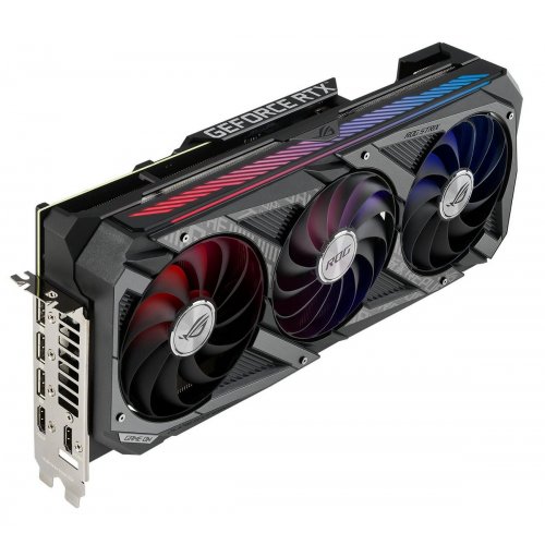 Відеокарта Asus ROG GeForce RTX 3080 STRIX 12288MB (ROG-STRIX-RTX3080-12G-GAMING FR) Factory Recertified купити в Україні: Київ, Львів, Хмельницький, Тернопіль | Перевірка сумісності, низька ціна, відгуки, характеристики від TELEMART фото