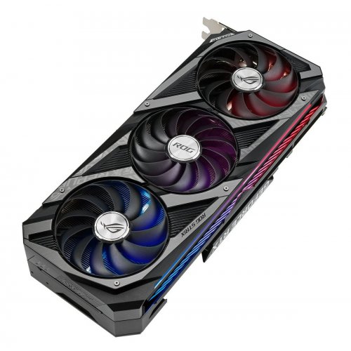 Відеокарта Asus ROG GeForce RTX 3080 STRIX 12288MB (ROG-STRIX-RTX3080-12G-GAMING FR) Factory Recertified купити в Україні: Київ, Львів, Хмельницький, Тернопіль | Перевірка сумісності, низька ціна, відгуки, характеристики від TELEMART фото