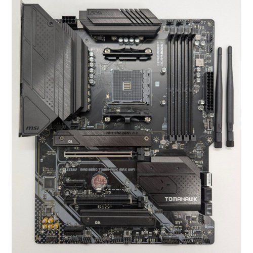 Материнська плата MSI MAG B550 TOMAHAWK MAX WIFI (sAM4, AMD B550) (Відновлено продавцем, 819523) купити в Україні: Київ, Львів, Хмельницький, Тернопіль | Перевірка сумісності, низька ціна, відгуки, характеристики від TELEMART фото