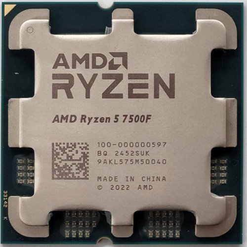 Процессор AMD Ryzen 5 7500F 3.7(5.0)GHz 32MB sAM5 Tray (100-000000597) (Восстановлено продавцом, 819675) купить в Украине: Киев, Днепр, Харьков, Одесса  | Проверка совместимости, низкая цена, отзывы, характеристики от TELEMART фото