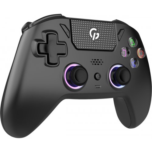 Геймпад GamePro GPS20 RGB Wireless Black купить в Украине: Киев, Днепр, Харьков, Одесса  | Низкая цена, отзывы, характеристики от TELEMART фото