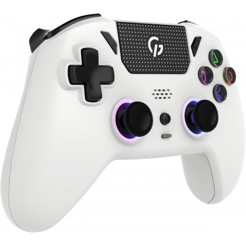 Геймпад GamePro GPS20 RGB Wireless White купить в Украине: Киев, Днепр, Харьков, Одесса  | Низкая цена, отзывы, характеристики от TELEMART фото