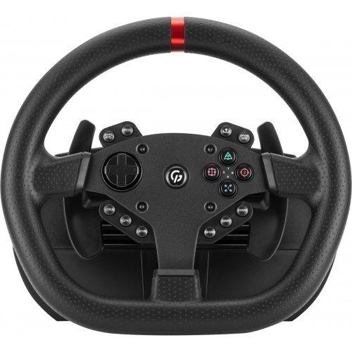 Руль с педалями и коробкой передач GamePro RW070PM Black купить в Украине: Киев, Днепр, Харьков, Одесса  | Низкая цена, отзывы, характеристики от TELEMART фото