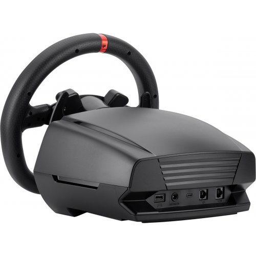 Руль с педалями и коробкой передач GamePro RW070PM Black купить в Украине: Киев, Днепр, Харьков, Одесса  | Низкая цена, отзывы, характеристики от TELEMART фото