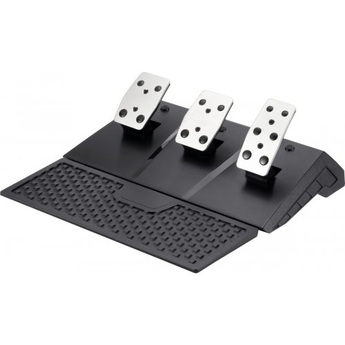Руль с педалями и коробкой передач GamePro RW575PM Black купить в Украине: Киев, Днепр, Харьков, Одесса  | Низкая цена, отзывы, характеристики от TELEMART фото