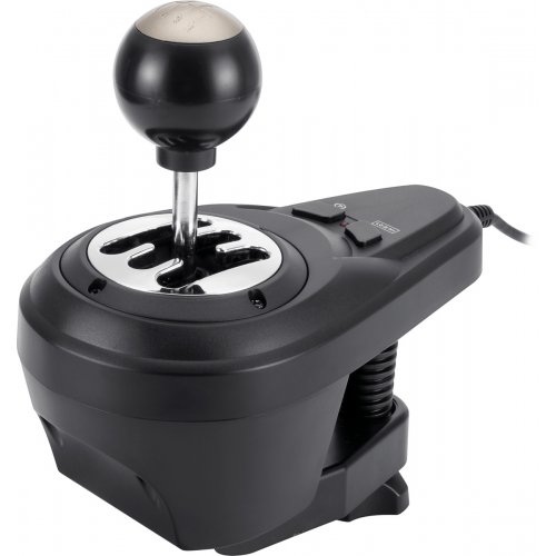 Руль с педалями и коробкой передач GamePro RW575PM Black купить в Украине: Киев, Днепр, Харьков, Одесса  | Низкая цена, отзывы, характеристики от TELEMART фото