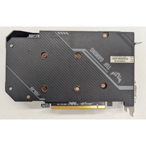 Відеокарта Asus TUF GeForce GTX 1660 Ti Evo OC 6144MB (TUF-GTX1660TI-O6G-EVO-GAMING) (Відновлено продавцем, 819847) купити в Україні: Київ, Львів, Хмельницький, Тернопіль | Перевірка сумісності, низька ціна, відгуки, характеристики від TELEMART фото