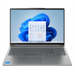 Ноутбук Lenovo IdeaPad Slim 5 16IRH10R (83J1006FRA) Luna Grey / 16″ (2880x1800, OLED) / Intel Core 5 210H (3.6-4.8 ГГц), 8 ядер / Intel Graphics / 24 ГБ (DDR5) / 1024 ГБ (SSD) / Без ОС