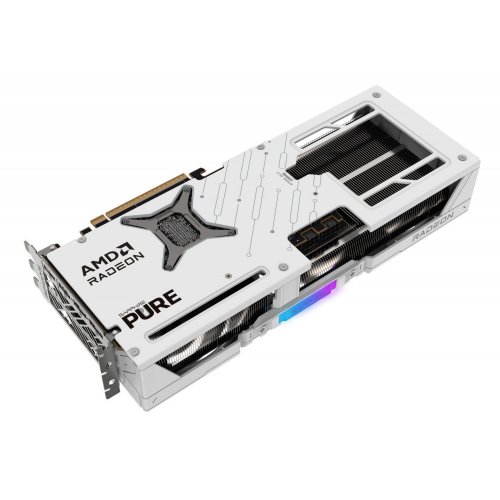 Уценка видеокарта Sapphire Radeon RX 9070 XT PURE 16384MB (11348-02-20G) (Вскрытая упаковка, 819927) купить в Украине: Киев, Днепр, Харьков, Одесса  | Проверка совместимости, низкая цена, отзывы, характеристики от TELEMART фото