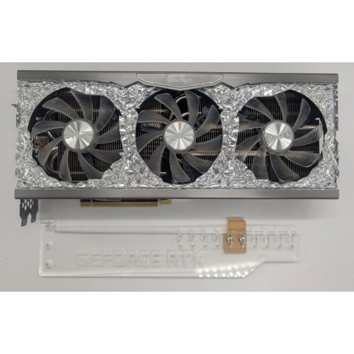 Видеокарта Palit GeForce RTX 3080 GameRock V1 10240MB (NED3080U19IA-1020G) LHR (Восстановлено продавцом, 819952) купить в Украине: Киев, Днепр, Харьков, Одесса  | Проверка совместимости, низкая цена, отзывы, характеристики от TELEMART фото