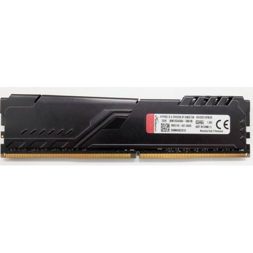 Озу HyperX DDR4 8GB 3200Mhz Fury Black (HX432C16FB3/8) (Восстановлено продавцом, 819969) купить в Украине: Киев, Днепр, Харьков, Одесса  | Проверка совместимости, низкая цена, отзывы, характеристики от TELEMART фото