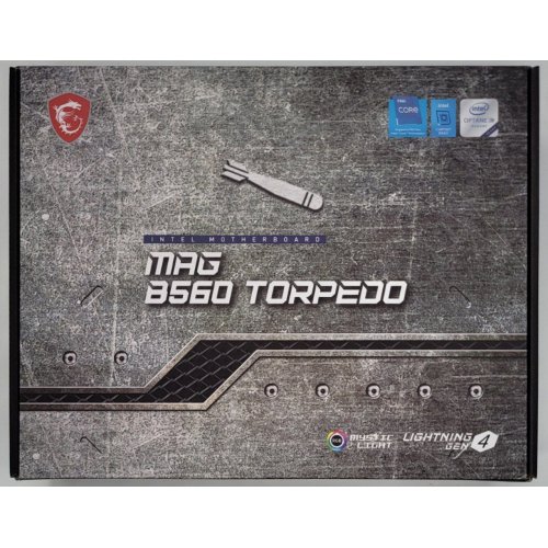 Материнская плата MSI MAG B560 TORPEDO (s1200, Intel B560) (Восстановлено продавцом, 819993) купить в Украине: Киев, Днепр, Харьков, Одесса  | Проверка совместимости, низкая цена, отзывы, характеристики от TELEMART фото