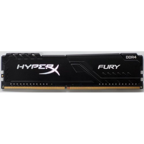 Озу HyperX DDR4 8GB 2666Mhz Fury Black (HX426C16FB3/8) (Восстановлено продавцом, 819998) купить в Украине: Киев, Днепр, Харьков, Одесса  | Проверка совместимости, низкая цена, отзывы, характеристики от TELEMART фото