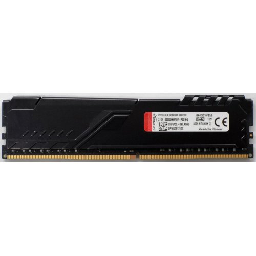 Озу HyperX DDR4 8GB 2666Mhz Fury Black (HX426C16FB3/8) (Восстановлено продавцом, 819998) купить в Украине: Киев, Днепр, Харьков, Одесса  | Проверка совместимости, низкая цена, отзывы, характеристики от TELEMART фото