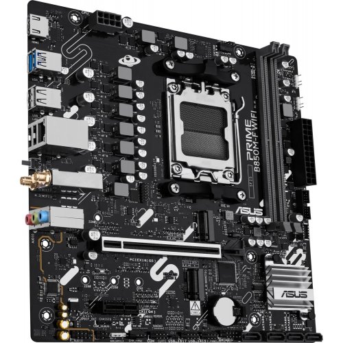 Материнська плата Asus PRIME B850M-F WIFI (sAM5, AMD B850) купити в Україні: Київ, Львів, Хмельницький, Тернопіль | Перевірка сумісності, низька ціна, відгуки, характеристики від TELEMART фото