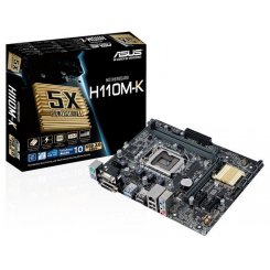 Материнская плата Asus H110M-K (s1151, Intel H110) (Восстановлено продавцом, 820014)