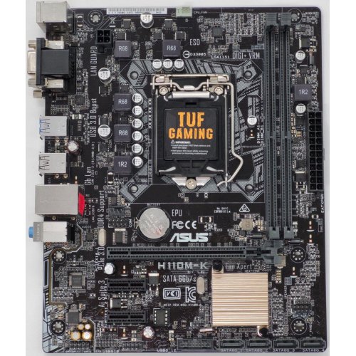 Материнская плата Asus H110M-K (s1151, Intel H110) (Восстановлено продавцом, 820014) купить в Украине: Киев, Днепр, Харьков, Одесса  | Проверка совместимости, низкая цена, отзывы, характеристики от TELEMART фото
