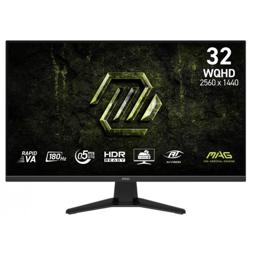 Уценка монитор MSI 31.5" MAG 325QF E18V Black (Повреждена упаковка, 820018) купить в Украине: Киев, Днепр, Харьков, Одесса  | Низкая цена, отзывы, характеристики от TELEMART фото
