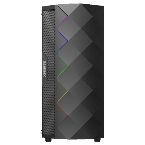 Корпус GAMEMAX Diamond ARGB Tempered Glass без БП Black (Восстановлено продавцом, 820025) купить в Украине: Киев, Днепр, Харьков, Одесса  | Проверка совместимости, низкая цена, отзывы, характеристики от TELEMART фото