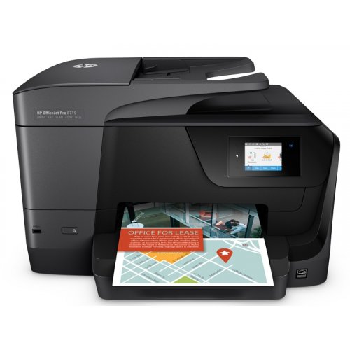 Купити БФП HP OfficeJet Pro 8715 Wi-Fi (J6X76A) - ціна в Києві, Львові, Вінниці, Хмельницькому, Франківську, Україні | інтернет-магазин TELEMART.UA фото