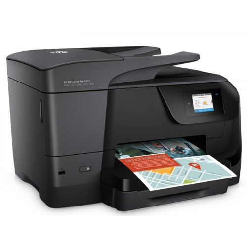 Купити БФП HP OfficeJet Pro 8715 Wi-Fi (J6X76A) - ціна в Києві, Львові, Вінниці, Хмельницькому, Франківську, Україні | інтернет-магазин TELEMART.UA фото